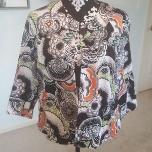 Colorful summer topper, jacket.